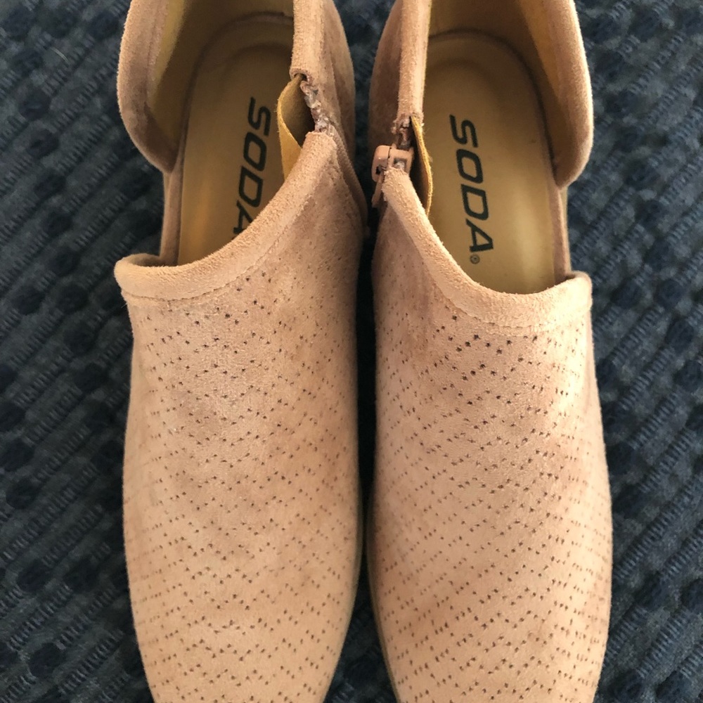 Soda Blush Booties